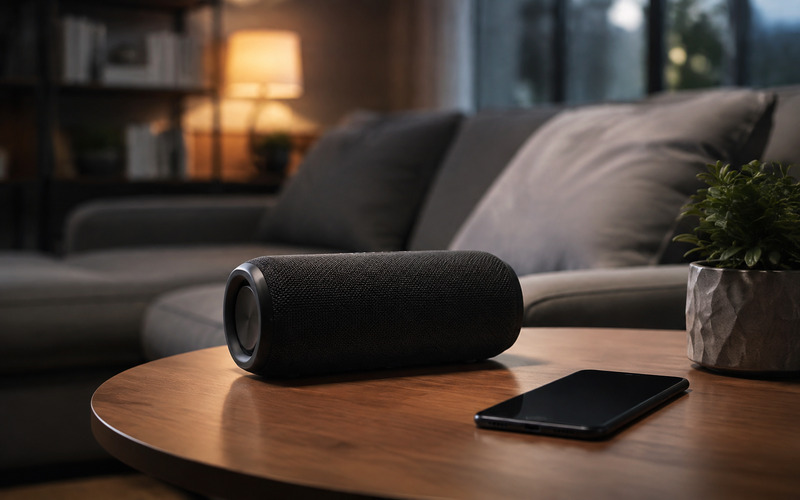 Modern taşınabilir Bluetooth hoparlör