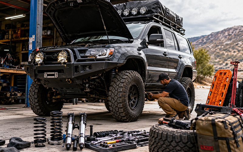 Off-Road Araç Modifikasyonu: Standart Bir Araç Araziye Nasıl Hazırlanır?